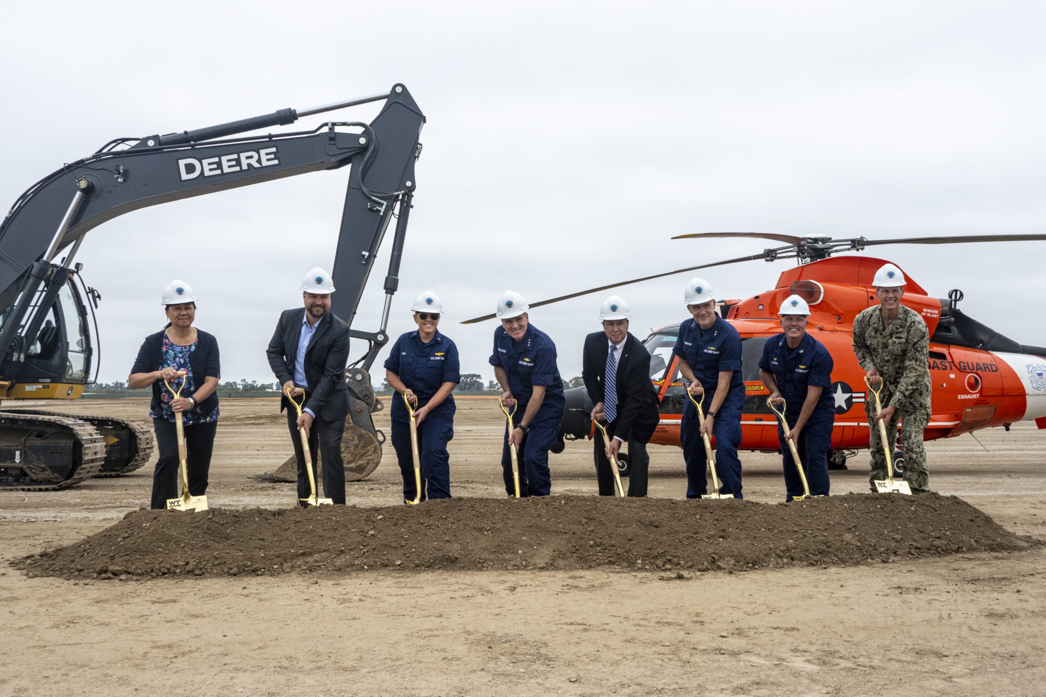 Coast Guard Breaks Ground on New Air Station in Ventura - Seapower