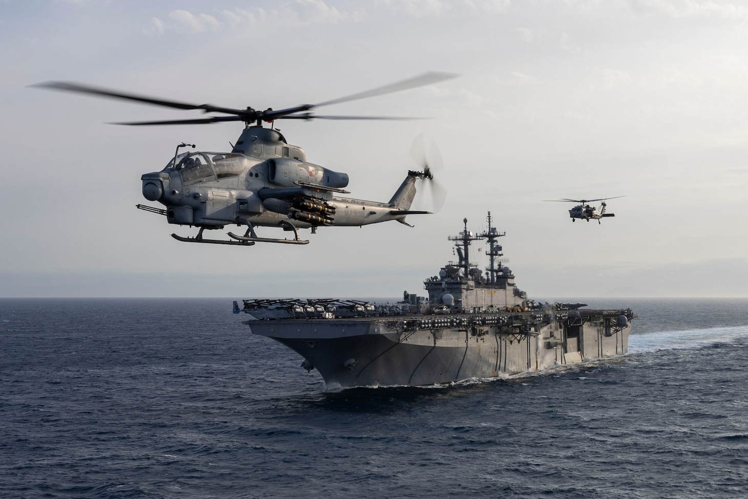 USS WASP チャレンジ USS Wasp Transits Through the Strait of Gibraltar - Seapower