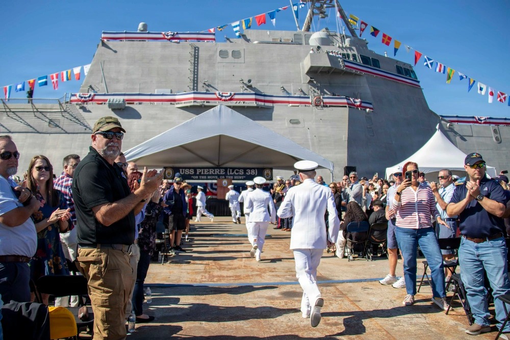 USS Pierre Commissioned ‘Under the Bright Florida Sky’