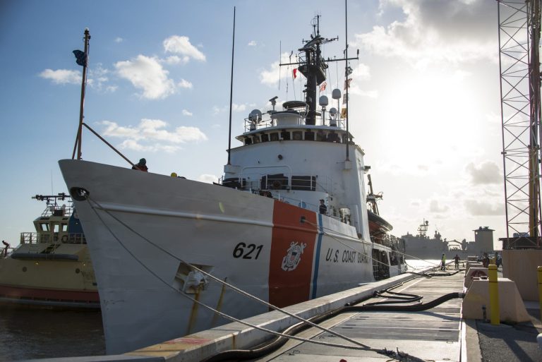 Cutter Valiant Returns Home after 26-Day Law-Enforcement Patrol