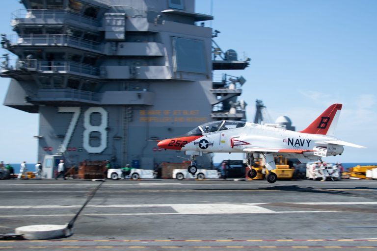 Navy Grapples with Slow Strike Fighter Training Output, Admiral Says