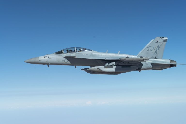 Boeing Inducts First EA-18G Growler for U.S. Navy Modification Program