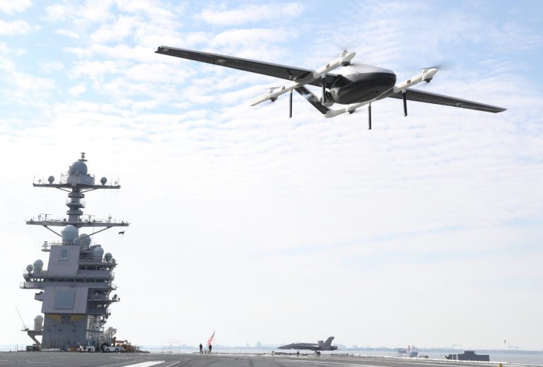 MARMC, Blue Water, USS Gerald R. Ford Partner for UAS Exercise