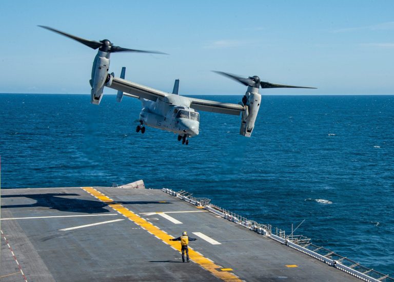 Bell Boeing V-22 Osprey Soars Past 600,000 Fleet Flight-hours